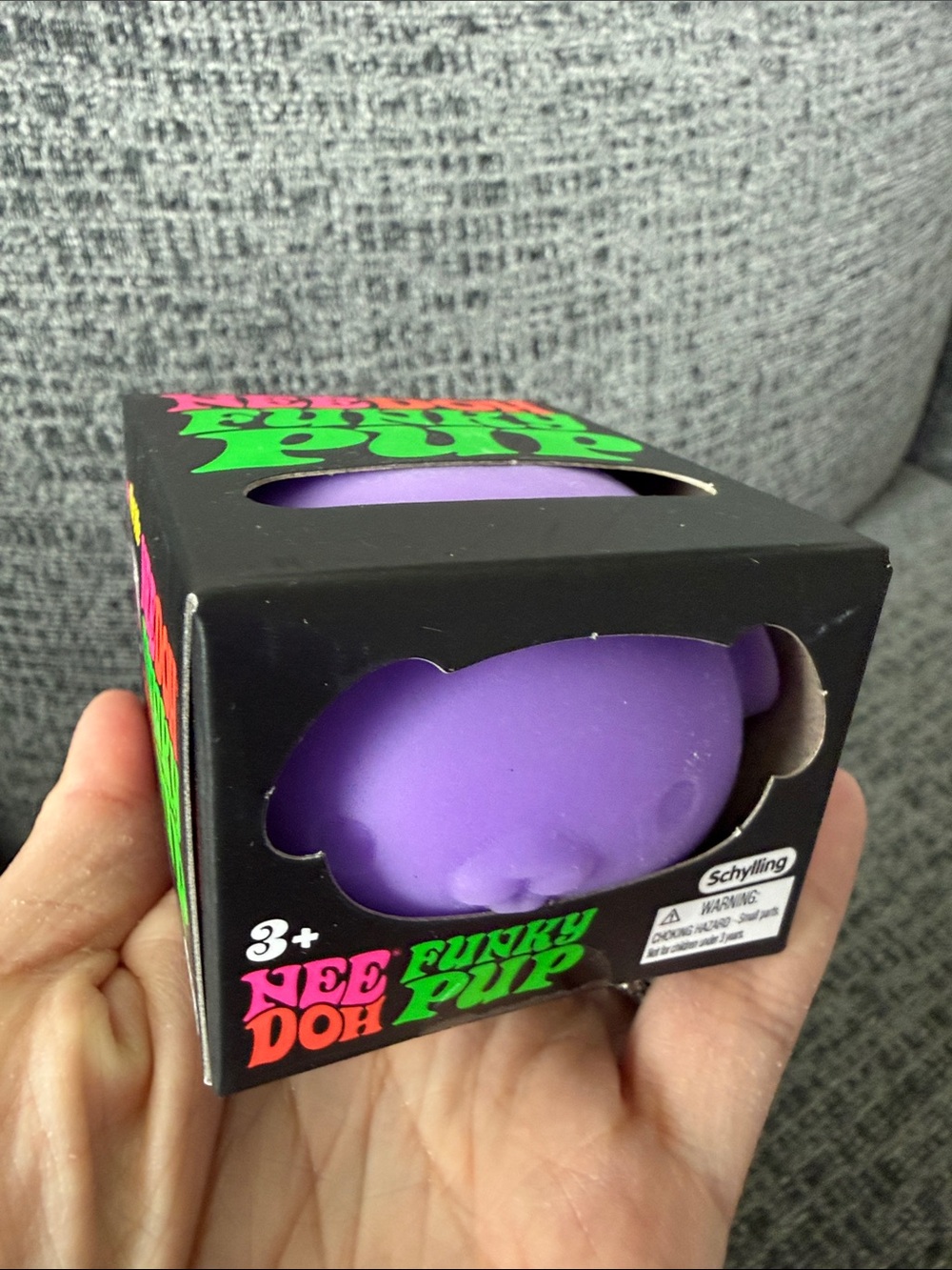 BNIB NeeDoh Funky Pup, Purple